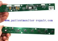 Placa PN M1K1-30-22356 de Keypress do silicone do monitor paciente de Mindray MEC-1000 (M1K1-20-22357)