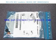 O equipamento médico de  parte a referência 989803104521 do Leadwire/cabos M1625A de ECG