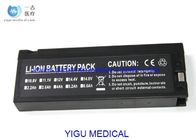 Bateria compatível do monitor paciente das baterias JR2000D do equipamento médico 3 meses de garantia