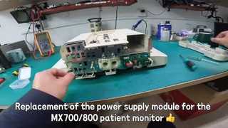 Um olhar mais atento: Reparo do monitor de paciente IntelliVue MX700 PN 453564127811 Peças de reposição médica