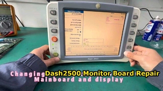 Reparo da placa principal do monitor paciente DASH2500