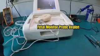 Um olhar mais atento: Sonda de ultrassom Monitor Fetal M2736A Avalon FM20/30 TOCO com garantia de 90 dias