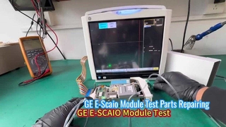 Reparação de peças de teste do módulo de monitor paciente GE E-Scaio