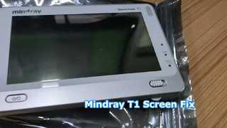 Substituição da tela LCD Mindray T1