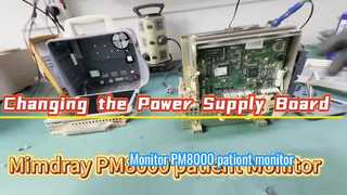 Reparo do painel LCD PM8000 do monitor paciente