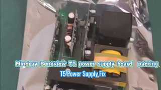 Fonte de alimentação Mindray T5 PN 6802-30-66651 Reparo e substituição