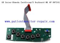 Painel para o Datex de GE - MX 4F 897241 de Keypress do equipamento médico da placa do botão da placa do teclado do monitor de Ohmeda Cardiocap 5